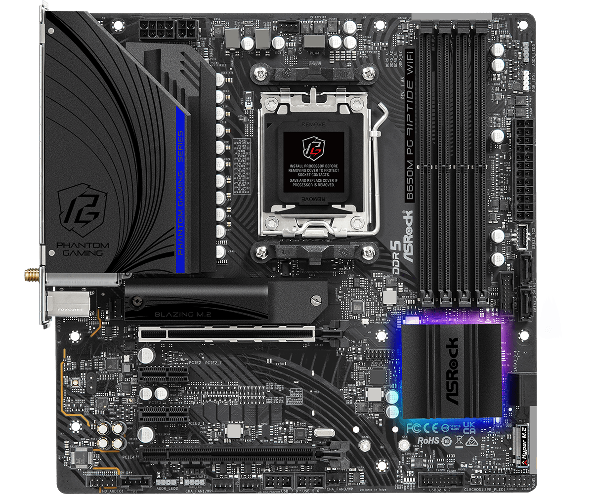 ASRock B650M PG RIPTIDE WIFI